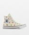Converse Chuck Taylor All Star High Top Shoes in White, Beige
