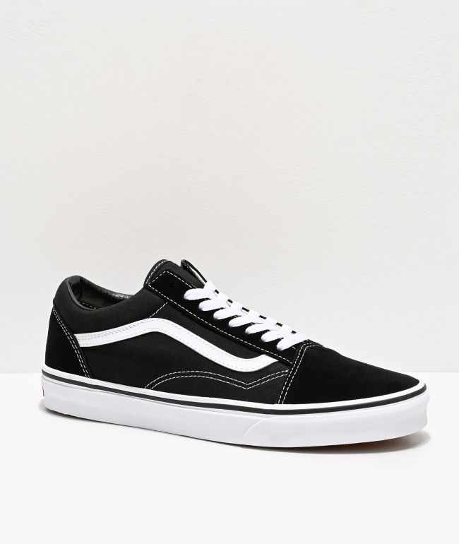 Old | Shoes V White Zumiez Skate & Skool Black Vans