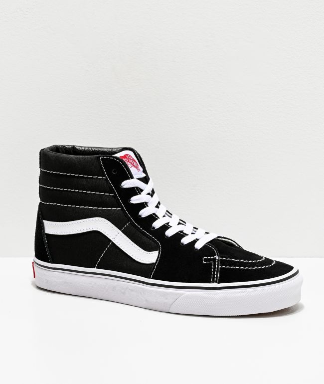 Vans high hotsell tops black