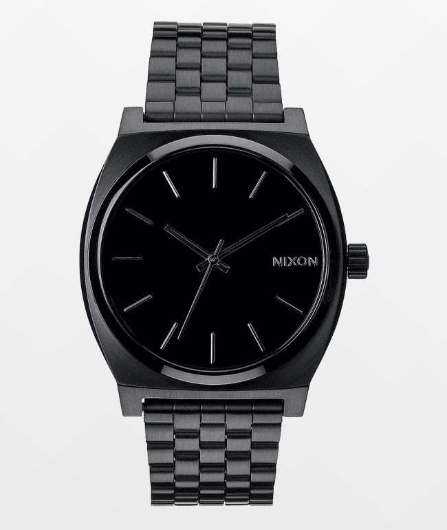 Nixon black 2025 rose gold