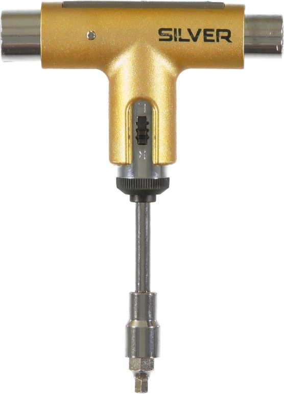 Silver Gold Skate Tool - Silver