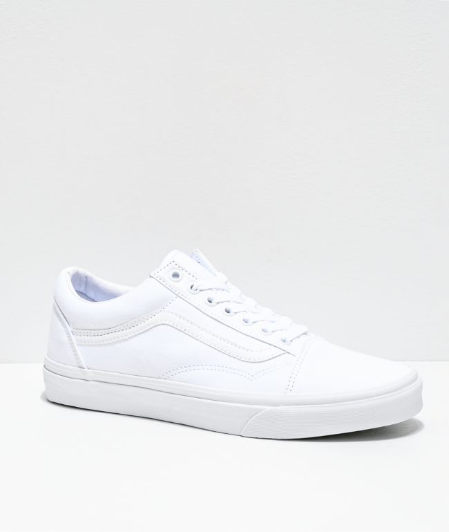 White vans loafers sale