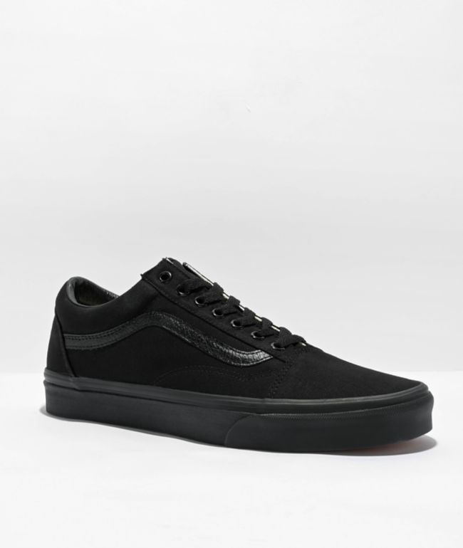 Vans era classic store all black skate shoes