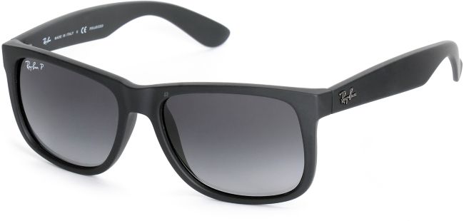 Ray-Ban Justin Black Rubber Polarized Sunglasses - Ray-Ban