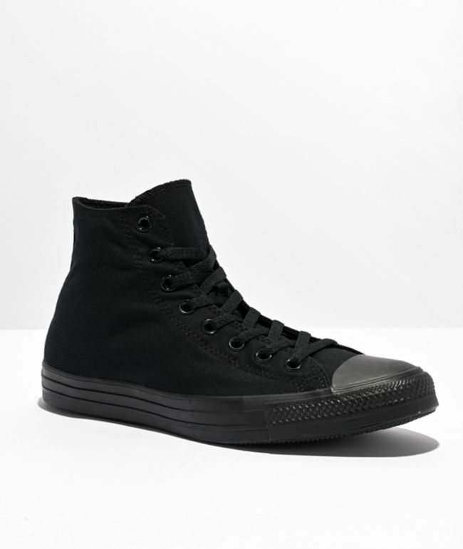 Black chucks shoes online