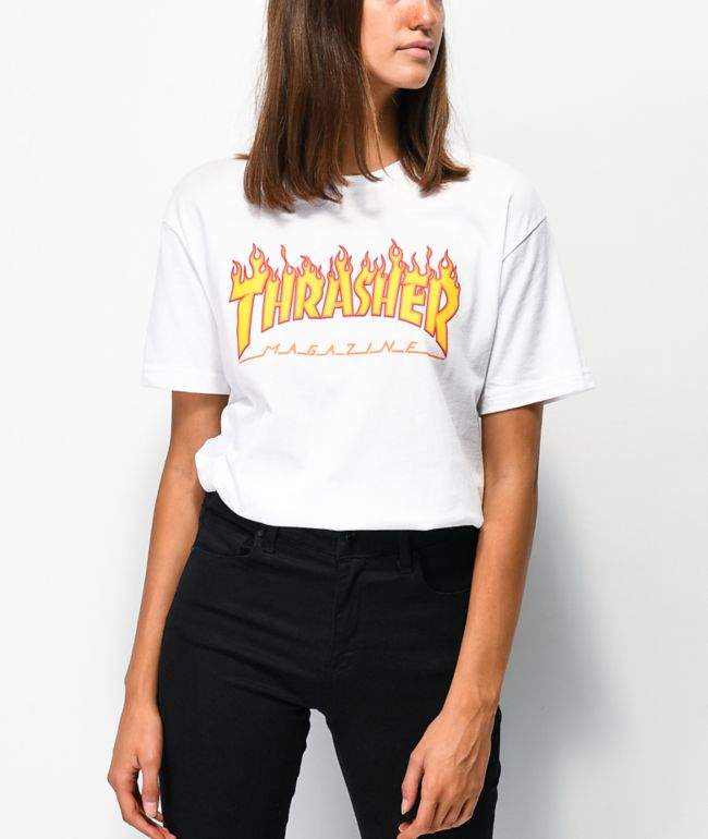 Black thrasher shop shirt women's