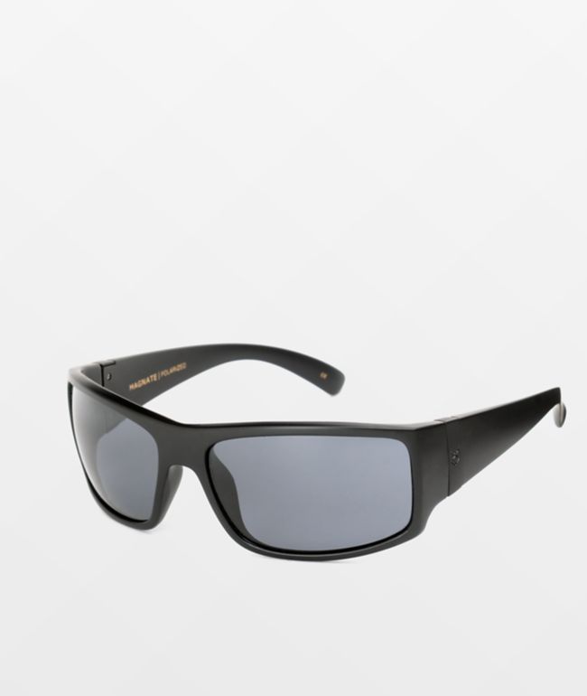 Madson Magnate Black and Grey Polarized Sunglasses - Madson