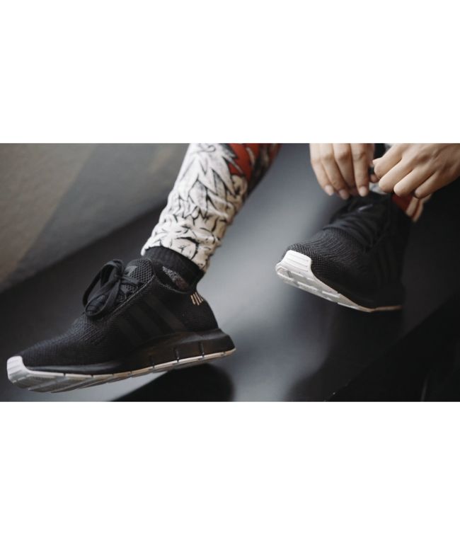 adidas Swift Black & Rose Gold Shoes | Zumiez