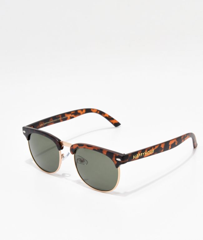 Happy Hour G2 Frosted Tortoise Sunglasses - Happy Hour