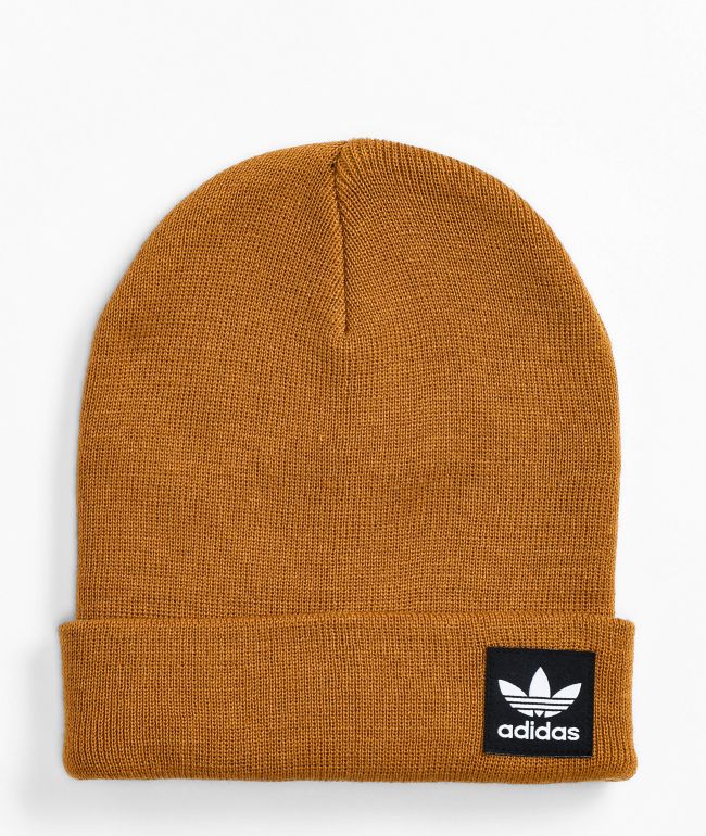 adidas Originals Utility Tall Mesa Brown Beanie | Zumiez