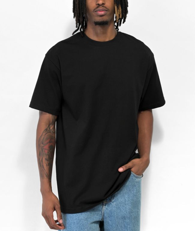 4Hunnid Komfort Kollection Black Pigment Dye T-Shirt