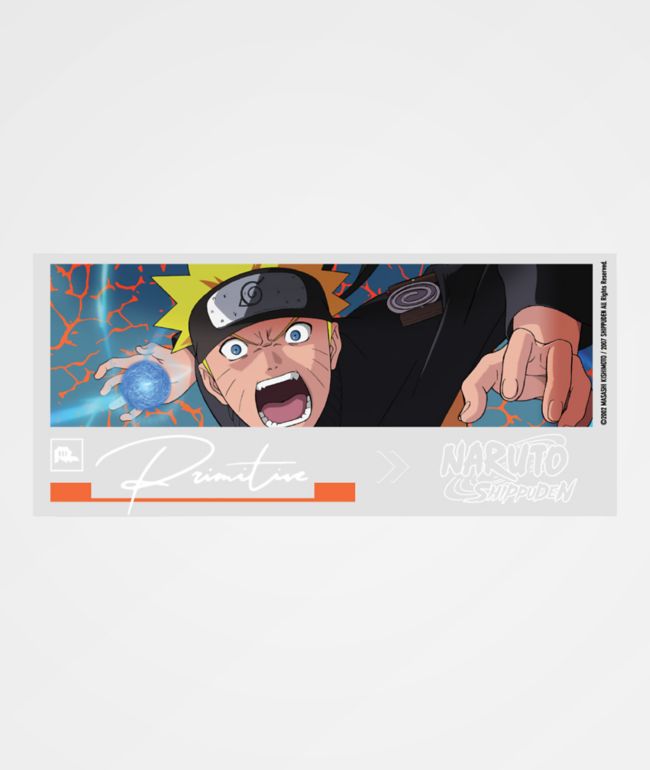 プリミティブ Primitive x Naruto Leaf Village Adhesive Decal (Clear