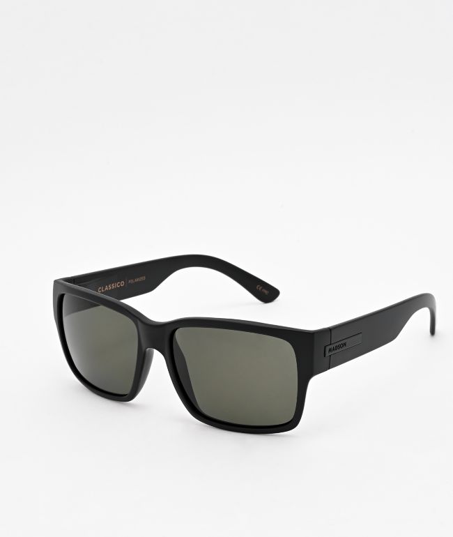 Madson Classico Black & Grey Polarized Sunglasses - Madson