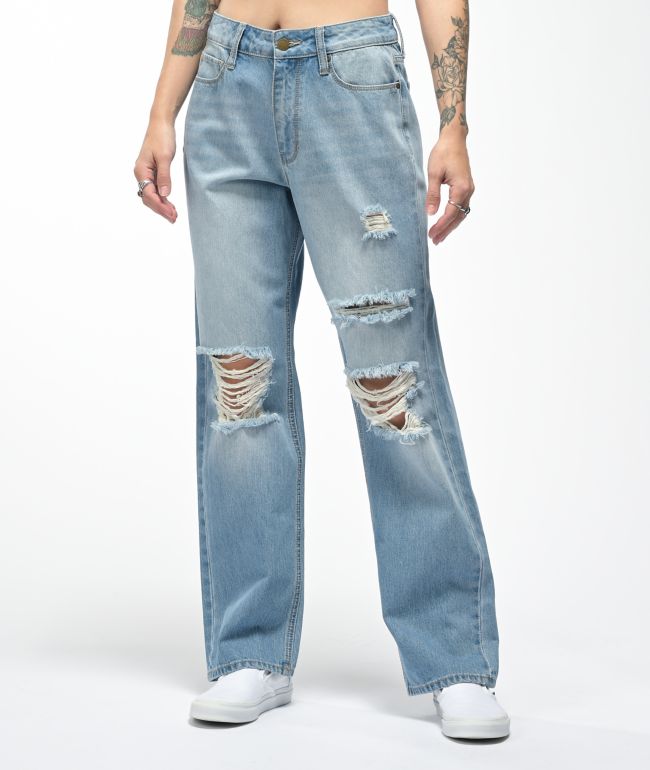 Zumiez store ripped jeans