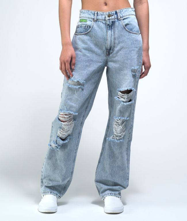 Empyre Blake Embroidered Skate Denim Jeans