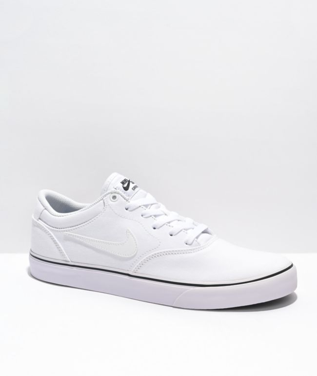 White shop skate shoes