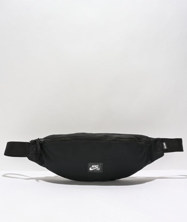 Riñonera Negra Ajustable Traveler Fanny Pack Mujer Vans VN0A5I1GBLK - vansec