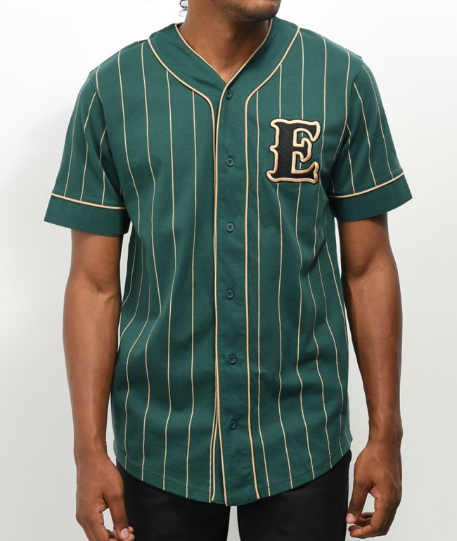 Green best sale baseball tee