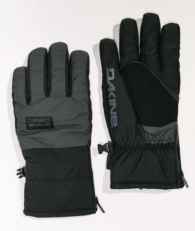 Dakine Omega Carbon Grey Snowboard Gloves Zumiez