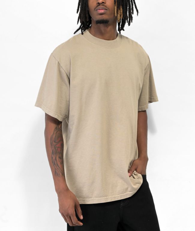 Shaka Wear Max Heavyweight Moss Green T-Shirt