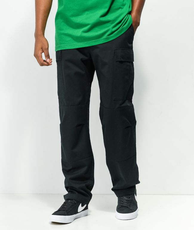 Empyre Loose Fit Black Corduroy Skate Pants