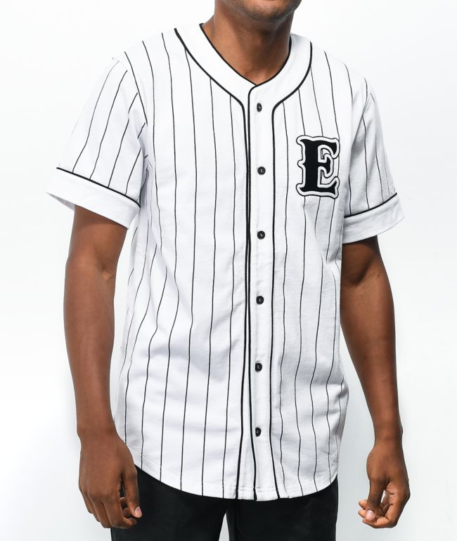 Black and store white baseball shirt