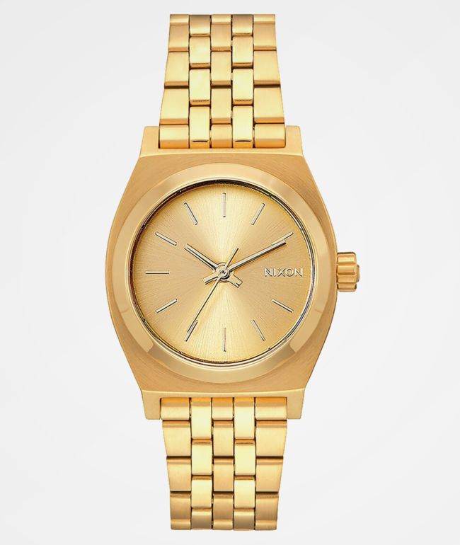 Gold nixon watch zumiez sale