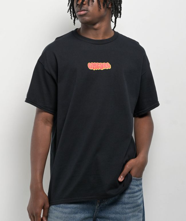 Brixton Tiger Washed Black T-Shirt | Zumiez