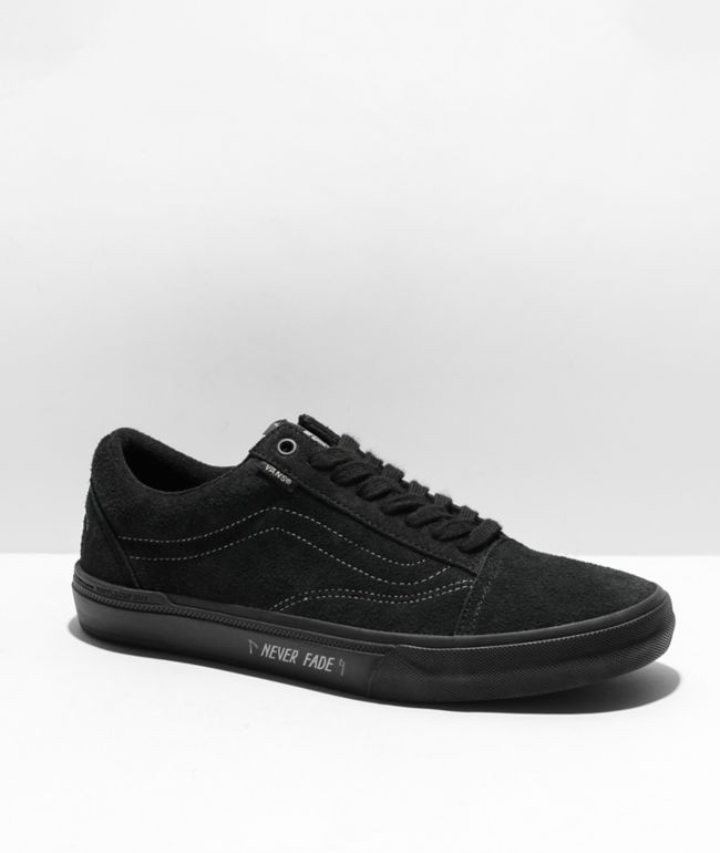 Vans negras 2024 old school