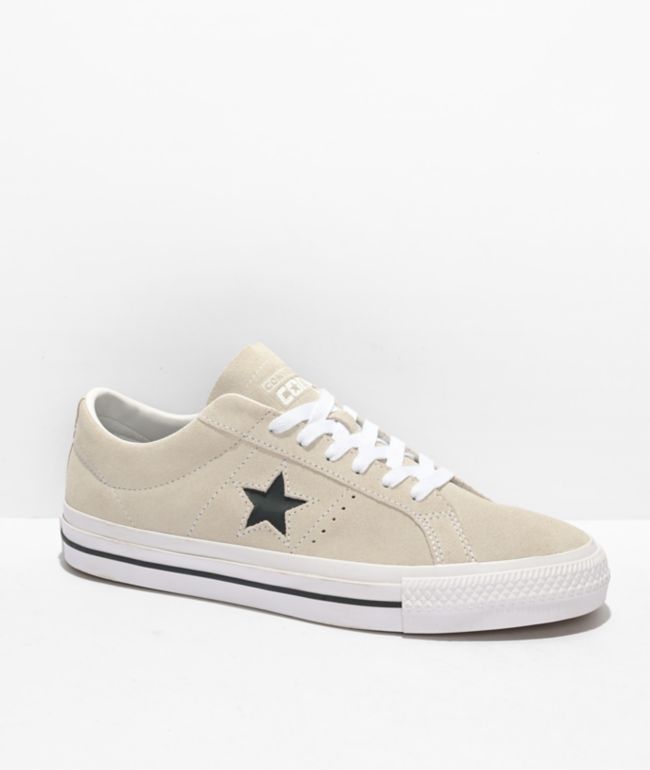 Converse One Star Pro Black White Suede Skate Shoes Zumiez