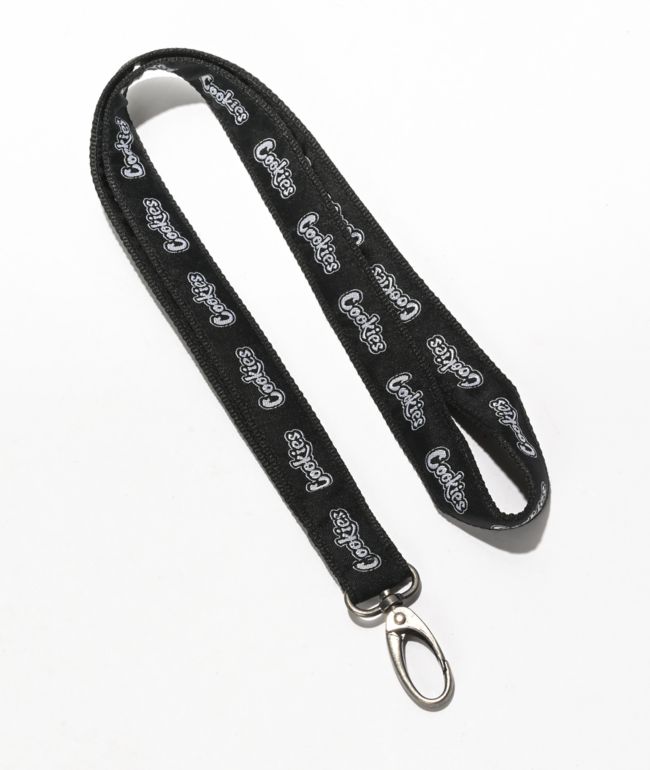 Cookies Large OG Black & White Lanyard - Cookies Clothing