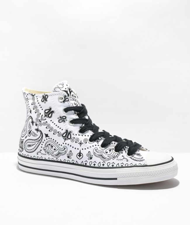black and white design converse
