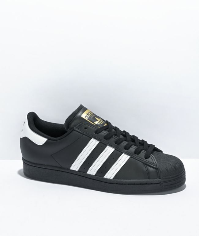 Adidas Superstar ADV Skate Shoes - core black/footwear white/footwear white