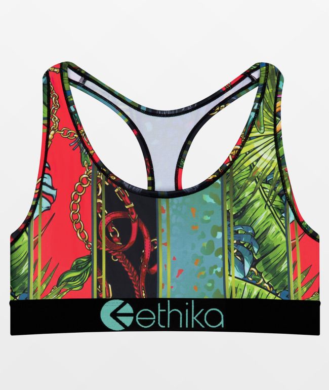 Ethika Cannabliss Green Sports Bra