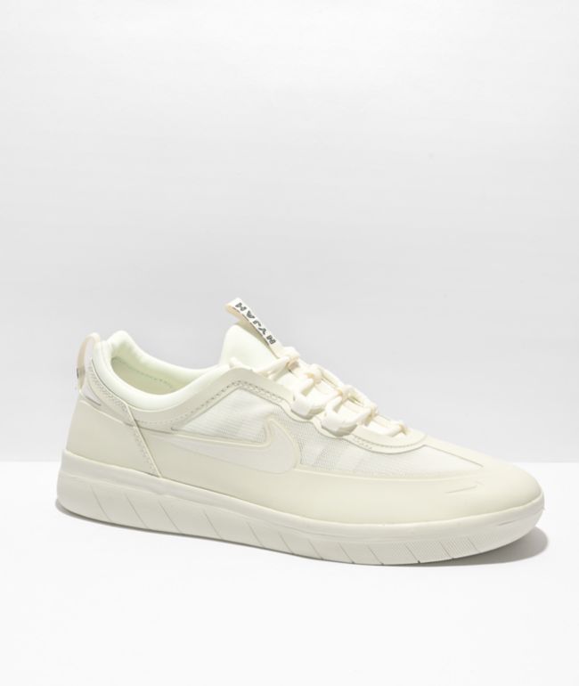 White store nyjah shoes