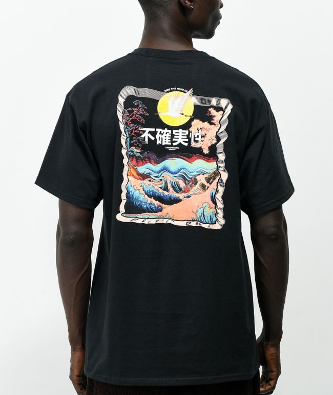 Cross Colours x Skate Nation Ghana Skate Black Crop T-Shirt