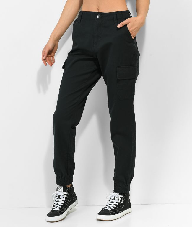 Scout Jogger, Women's Vintage Black Cargo Joggers