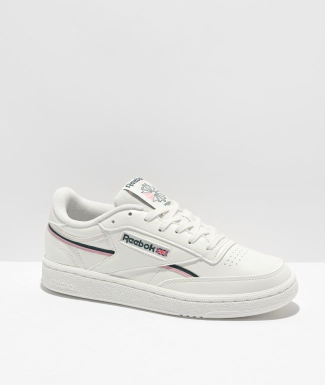 Reebok Club C Revenge White & Green Shoes