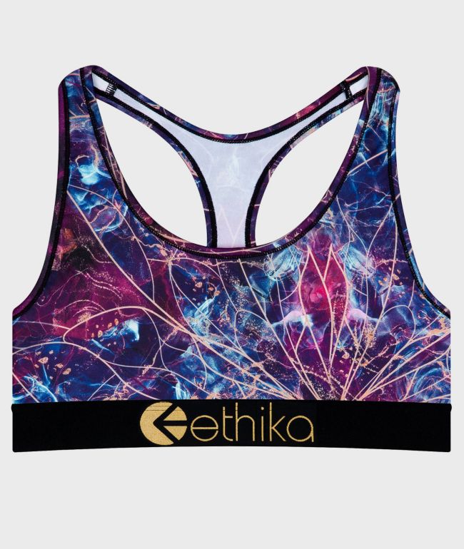 Ethika High Flyin Sports Bra Multicolored Wkmens Size Small New Defect -  beyond exchange