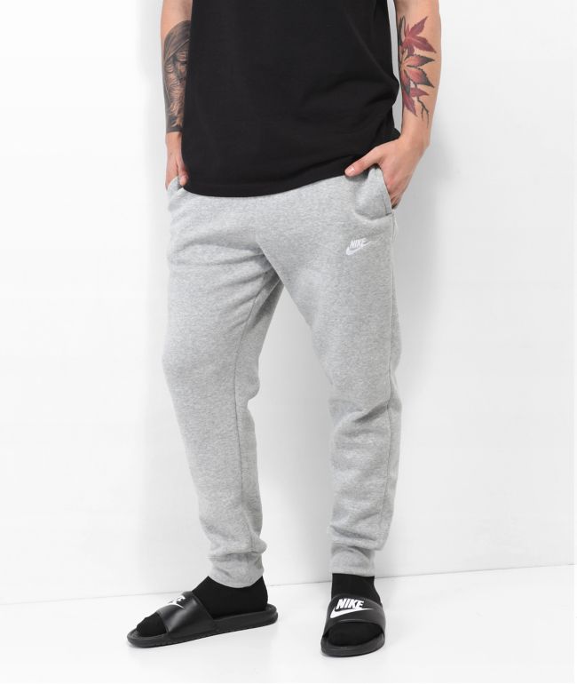 Gray nike sweatpants discount mens