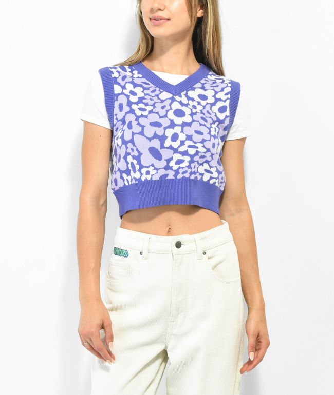 A-Lab Zowie White Tie Front Crop Top