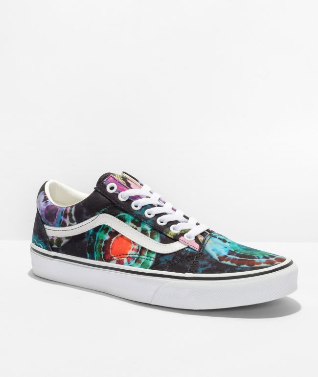 Vans Old Skool Fruit Checker Black & White Skate Shoes