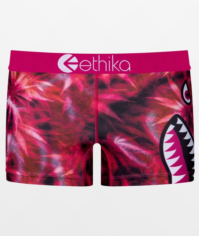 Ethika Moooon Pink Staple Boyshort Underwear