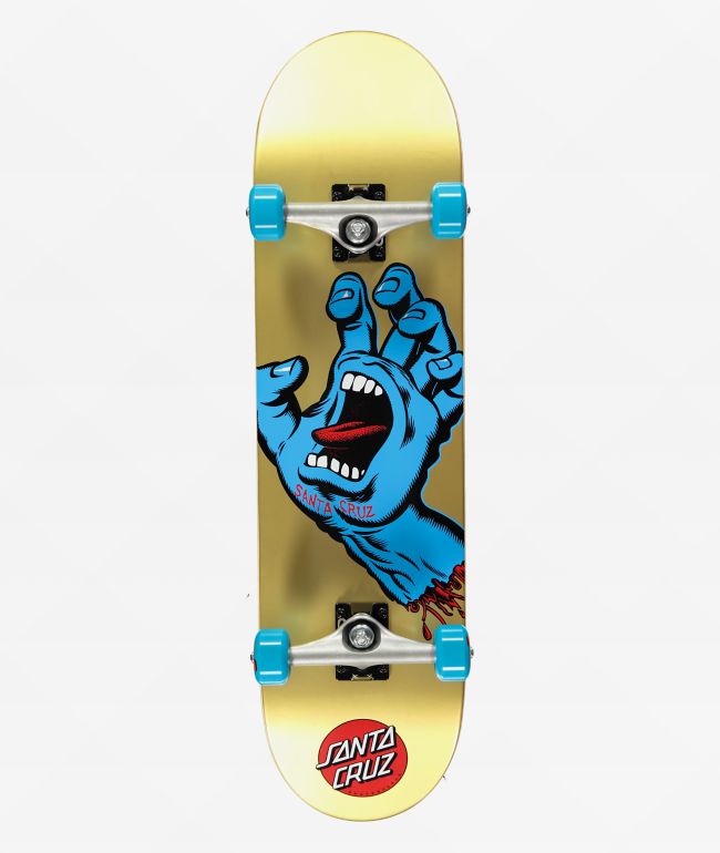 Santa Cruz Classic Dot Complete Skateboard – 8.5" X 32.2", Blue, New