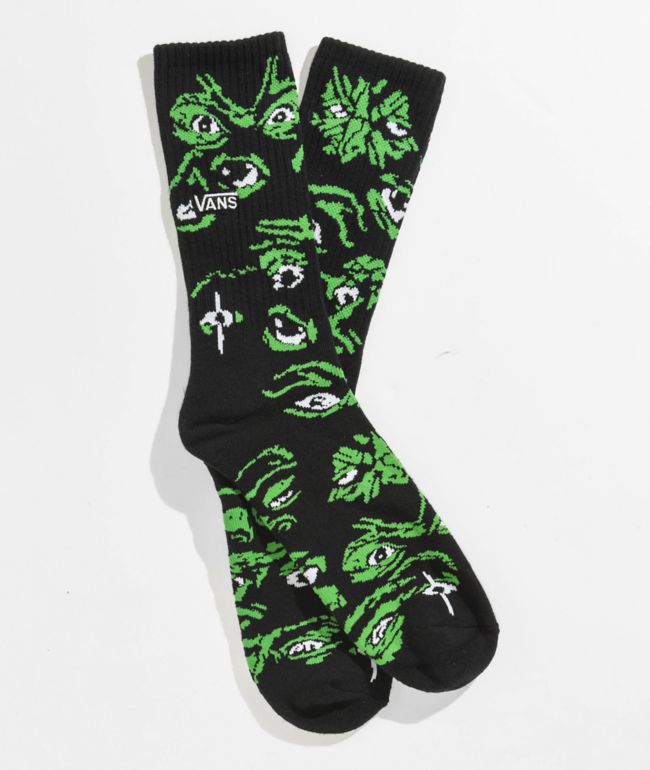 Apthcry Glow In The Dark Bone Black Socks