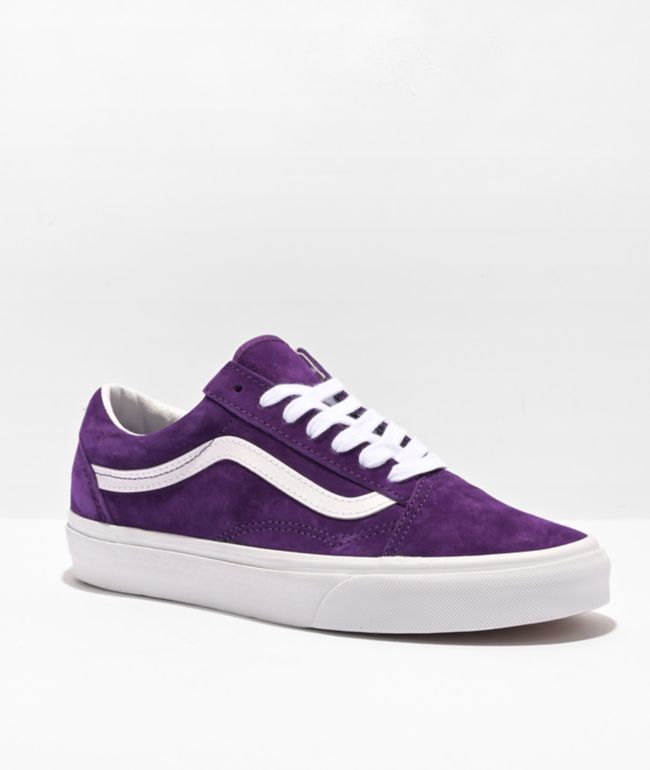 Purple vans hot sale old skool