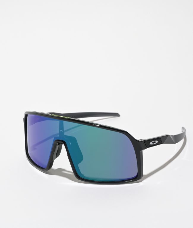 Black and blue store oakley sunglasses