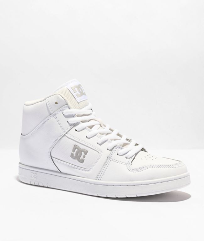 White dc 2025 high tops