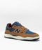 New Balance Numeric Tiago 1010 Camel & Burgundy Skate Shoes in Tan, Red