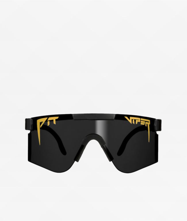 Pit Viper The Exec Single Wide Black Sunglasses